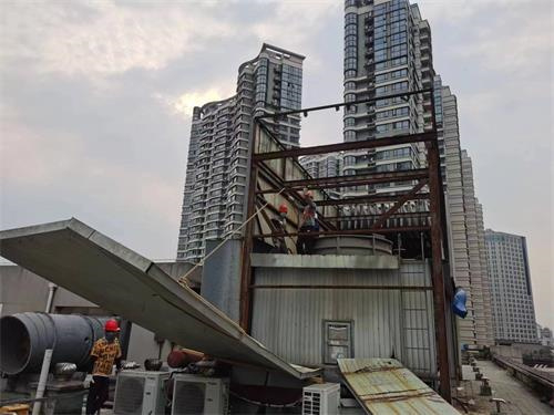 淺析橫流式冷卻塔運作原理和適用范圍(閉式橫流冷卻