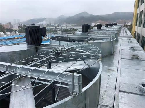 冷卻塔配件：冷卻塔種類及其優缺點(大中型圓形冷卻塔)